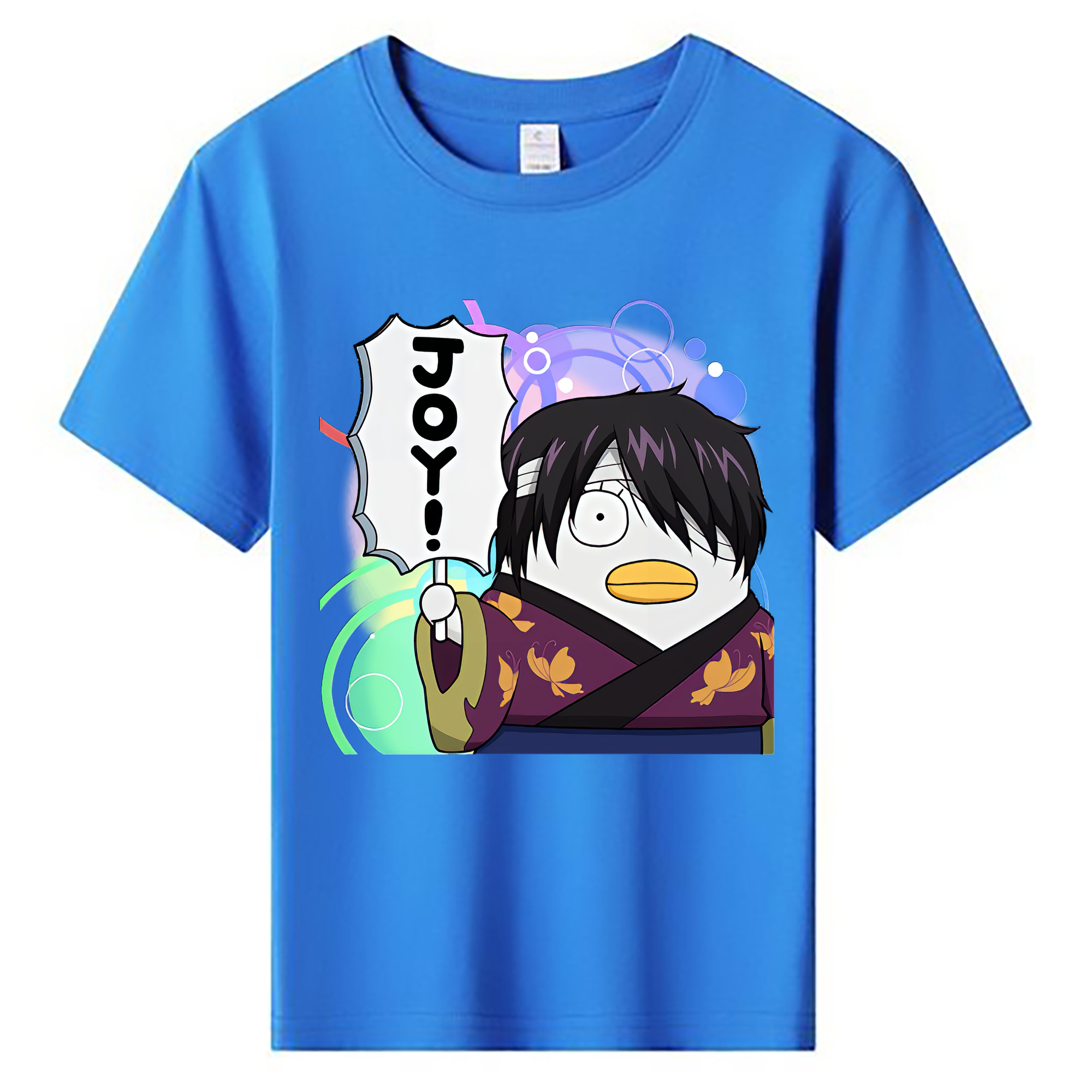 （画像用） ぎんたま 坂田銀時（さかたぎんとき） 神楽 志村新八（しむら しんぱち） GINTAMA Sakata Gintoki Kagura Shimura Shinpachi 綿100％キッズTシャツ（フロントプリント）